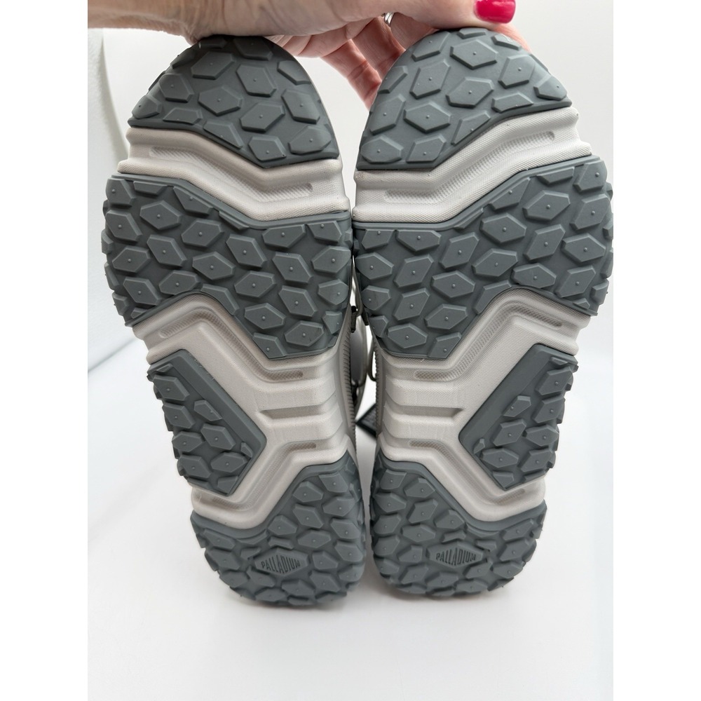Palladium Off-Grid Hi Zip WP+ Boots, Women's 6.5,EU37.5,Glacier Gray,Waterproof - Picture 12 of 15